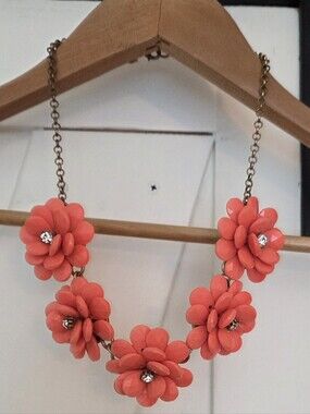 J.Crew Flower Necklace
